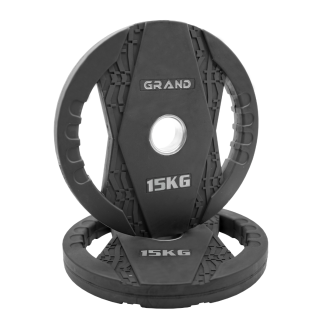 GRAND Rubber-Coated Steering Wheel Plate 15 kg
