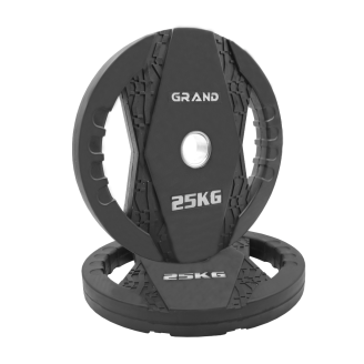 Rubber-Coated Steering Wheel Plate 25 kg GRAND – Training Weight Plate