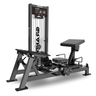 Hip Thrust GRAND – Maszyna ze stosem do treningu pośladków i nóg