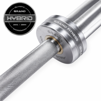 Gryf Treningowy 20kg HYBRID BAR SILVER