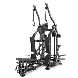 Lat Pulldown / Low Row PL03 - Maszyna treningowa do treningu mięśni pleców, ściąganie drążka z góry, wiosłowanie