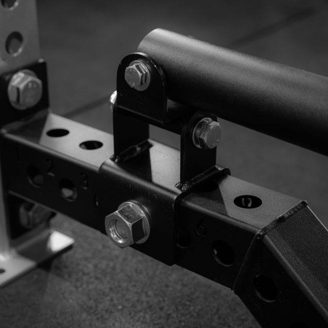 GRAND Fitness Landmine Attachment – Rotating Barbell Holder for 75 × 75 mm Rack Profiles